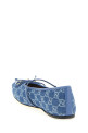 Балетки «Gucci», синие 814321FAFHR4746
