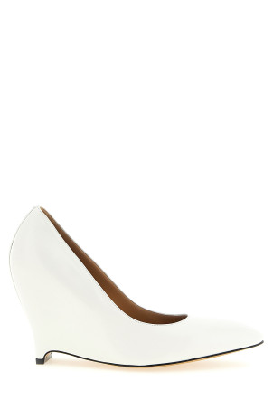 'Heel-Less' pumps White