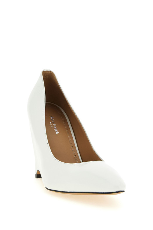 'Heel-Less' pumps White