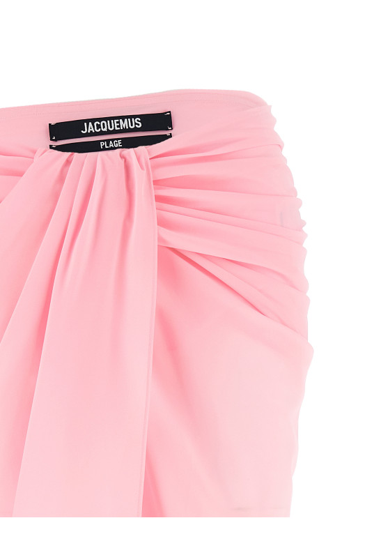 'Le Jupe Paréo' skirt Pink