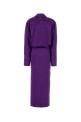 Purple satin shirt dress THE ATTICO (260WCW00257VVV102AA)