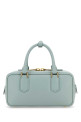 Powder blue leather Arcadie handbag MIU MIU (5BB142VOONACR3)