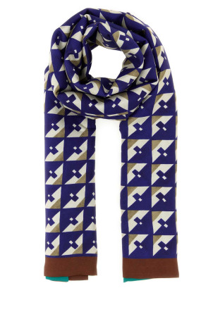 Printed silk foulard MIU MIU (5FF0652IG3)