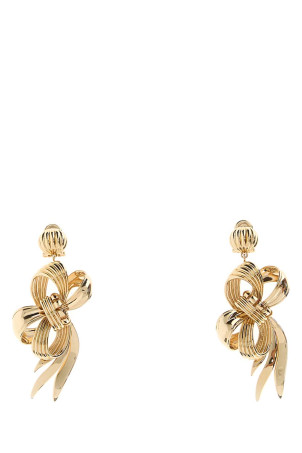 Gold metal earrings MIU MIU (5IO3202IEV)