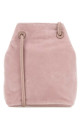 Pastel pink velvet crossbody bag MIU MIU (5NF460068)