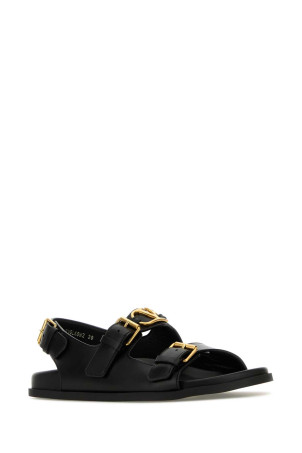 Black leather sandals Black VALENTINO GARAVANI (6W2S0LK6BEK)