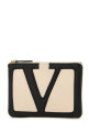 Ivory nappa leather Viva Superstar clutch VALENTINO GARAVANI (7W2P0AR2PTJ)