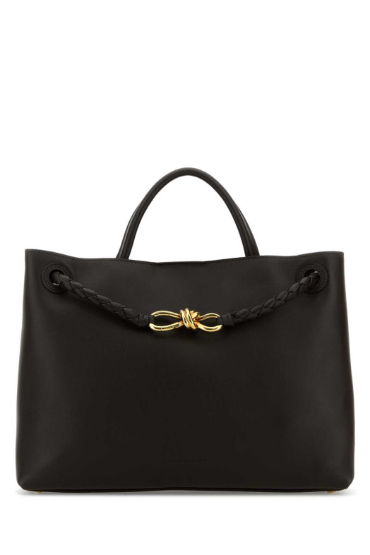 Dark brown leather small Andiamo handbag BOTTEGA VENETA (810214V4O92)