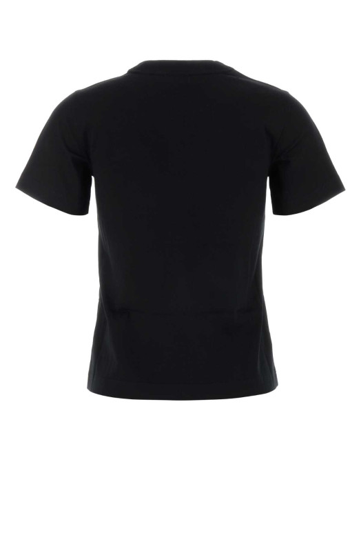Black cotton t-shirt Black BURBERRY (8130012)