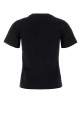 Black cotton t-shirt Black BURBERRY (8130012)