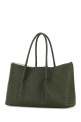 Army green leather Pinacoteca shopping bag BOTTEGA VENETA (817166V5AG1)