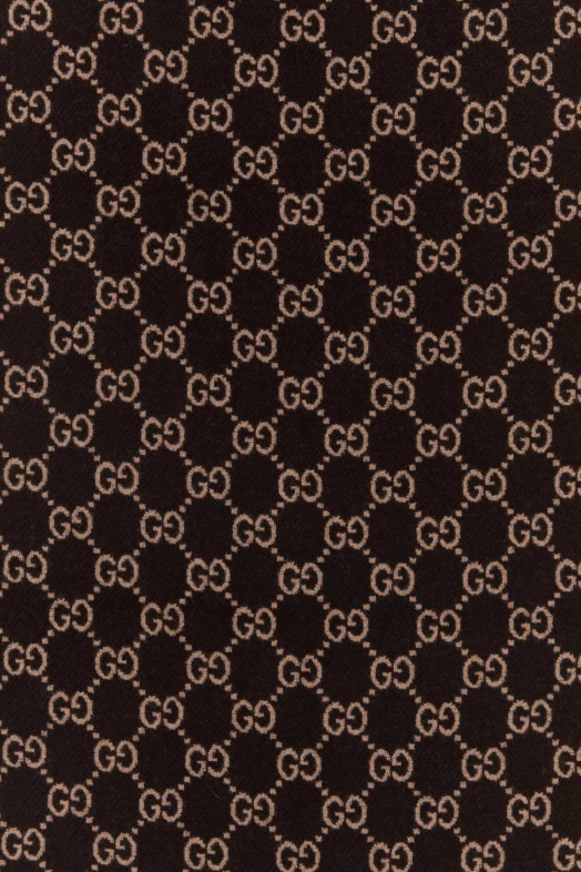 Embroidered wool scarf GUCCI (8355343G200)