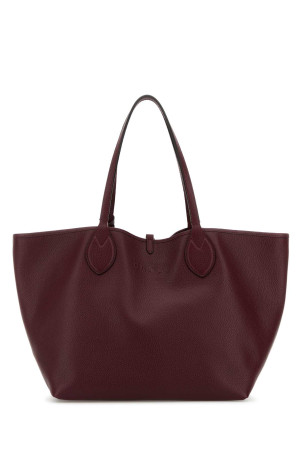 Burgundy leather reversible shopping bag GUCCI (839112AAFEQ)