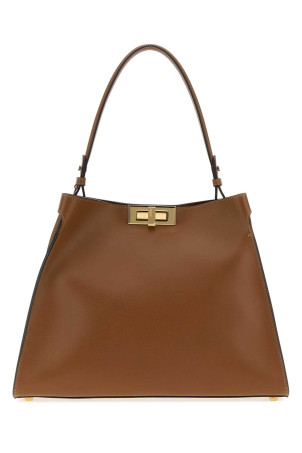 Caramel leather medium Fendi Way handbag FENDI (8BN368AWQG)