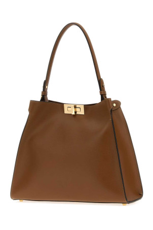 Caramel leather medium Fendi Way handbag FENDI (8BN368AWQG)