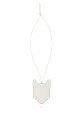 Брелок Futurist Cat из кожи с принтом, синий, LOEWE (C621232XQN)