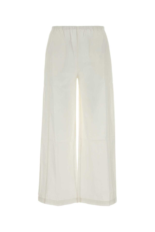 White cotton Devi wide-leg pant White GIMAGUAS (DEVITROUSERS)
