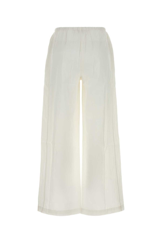 White cotton Devi wide-leg pant White GIMAGUAS (DEVITROUSERS)