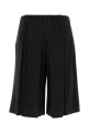Black polyester bermuda shorts HOMME PLISSE' ISSEY MIYAKE (HP66JF159)
