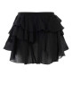 Black cotton Joan mini skirt Black GIMAGUAS (JOANMINISKIRT)