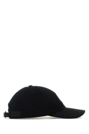 Black canvas baseball cap Black LOEWE (K820358X88)