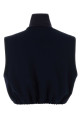 Midnight blue polyester blend top MIU MIU (MT2163SOOO14OA)