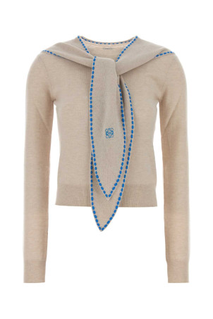 Sand wool blend sweater LOEWE (S359Y14KI6)