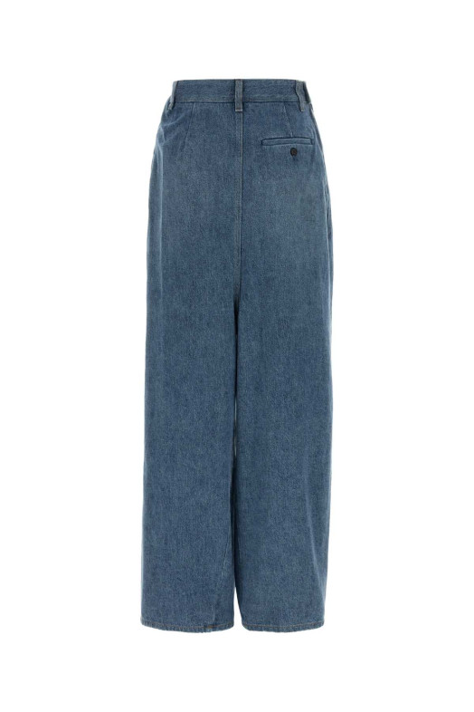 Denim wide-leg jeans Black LOEWE (S540Y11X96)
