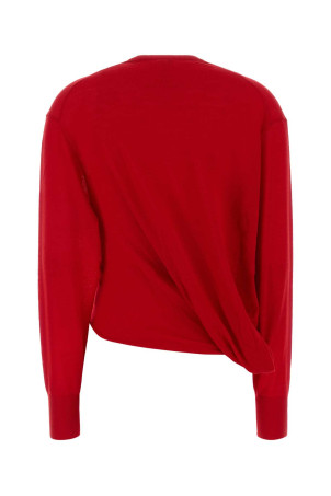 Red wool blend sweater Red LOEWE (S540Y14KHD)