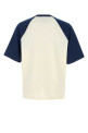 Ivory cotton t-shirt AMI (UTS379726)