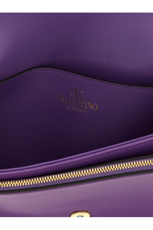 Сумка через плече Valentino Garavani «Djuna», середнього розміру, фіолетова W0B0T57AIR817