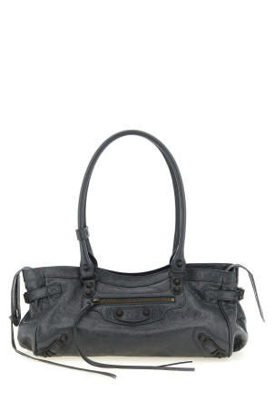 'Le City East-West' shoulder bag Gray