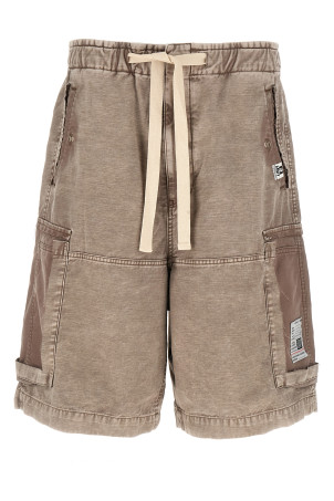 Шорты-бермуды для грузоперевозок, серые MAISON MIHARA YASUHIRO J16PT173LTGRAY