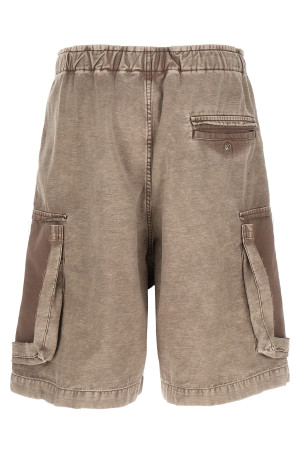 Шорты-бермуды для грузоперевозок, серые MAISON MIHARA YASUHIRO J16PT173LTGRAY