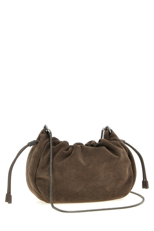 'Bucket Mellow' mini crossbody bag Brown