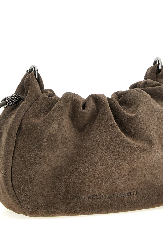 'Bucket Mellow' mini crossbody bag Brown