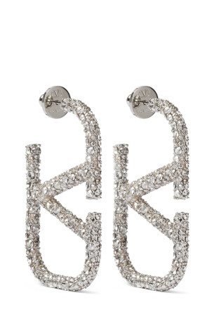 Серьги Valentino Garavani VLogo Signature из серебра W2J0G04YCW68S