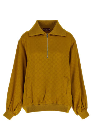 'GG' jacquard sweater Yellow