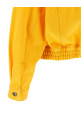 Over denim bluson Yellow