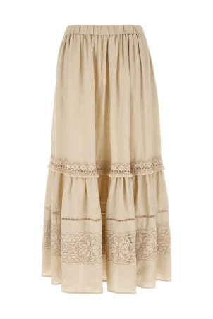 'WkiPallore' skirt Beige