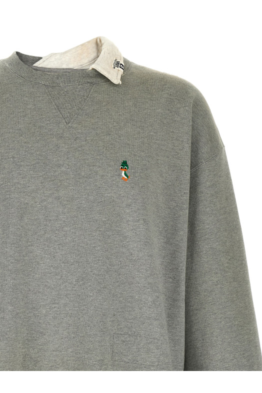 Three layer sweatshirt Gray