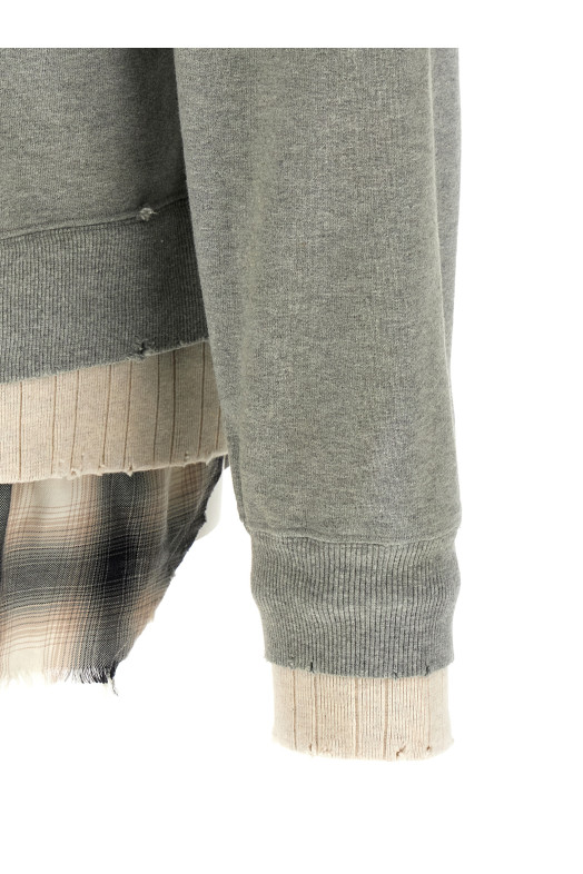 Three layer sweatshirt Gray