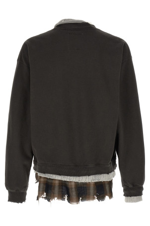 Трехслойная толстовка, черная MAISON MIHARA YASUHIRO J16PO752BLACK