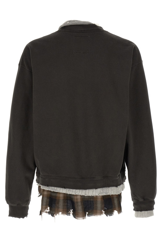 Three layer sweatshirt Black