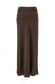 Slit skirt Brown