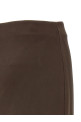 Slit skirt Brown