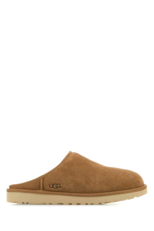 Классические тапочки UGG из замши цвета «верблюжий» (1129290)