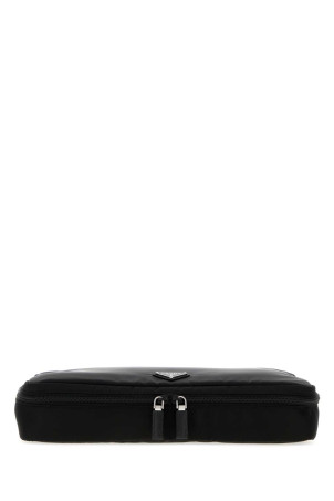 Black fabric pouch Black PRADA (2NA0552DMI)