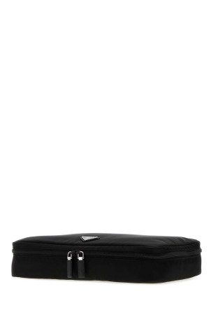 Black fabric pouch Black PRADA (2NA0552DMI)