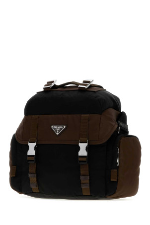 Two-tone Re-Nylon crossbody bag PRADA (2VH1952DMG)